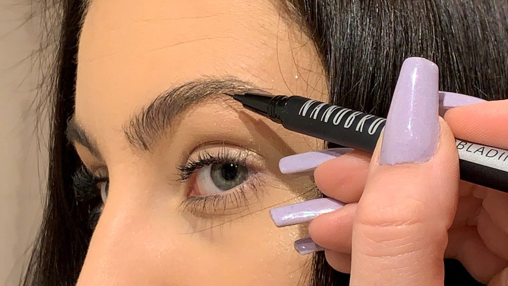 Nanobrow Microblading Pen - Anwendung